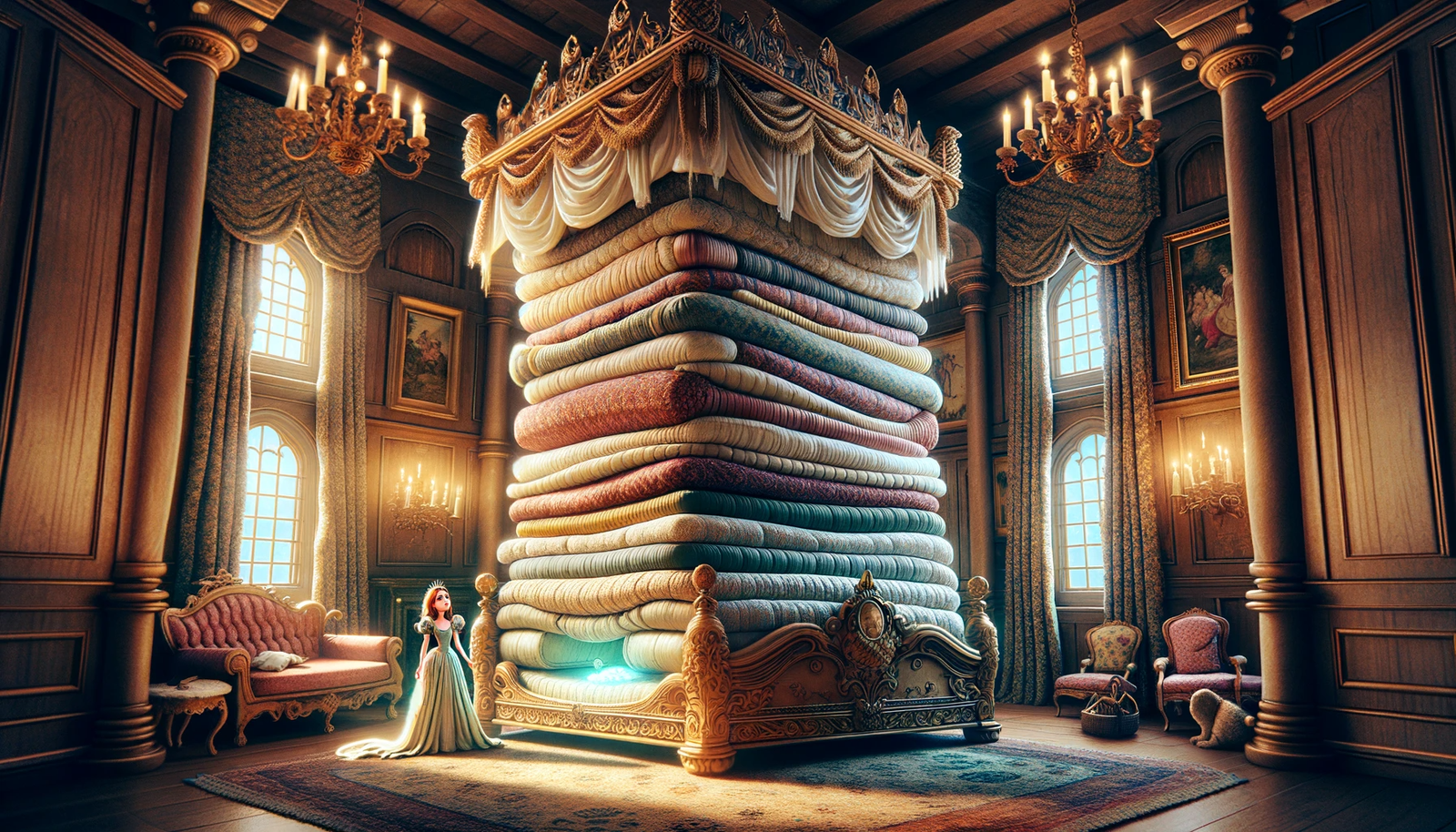 La Princesa y el Guisante en inglés