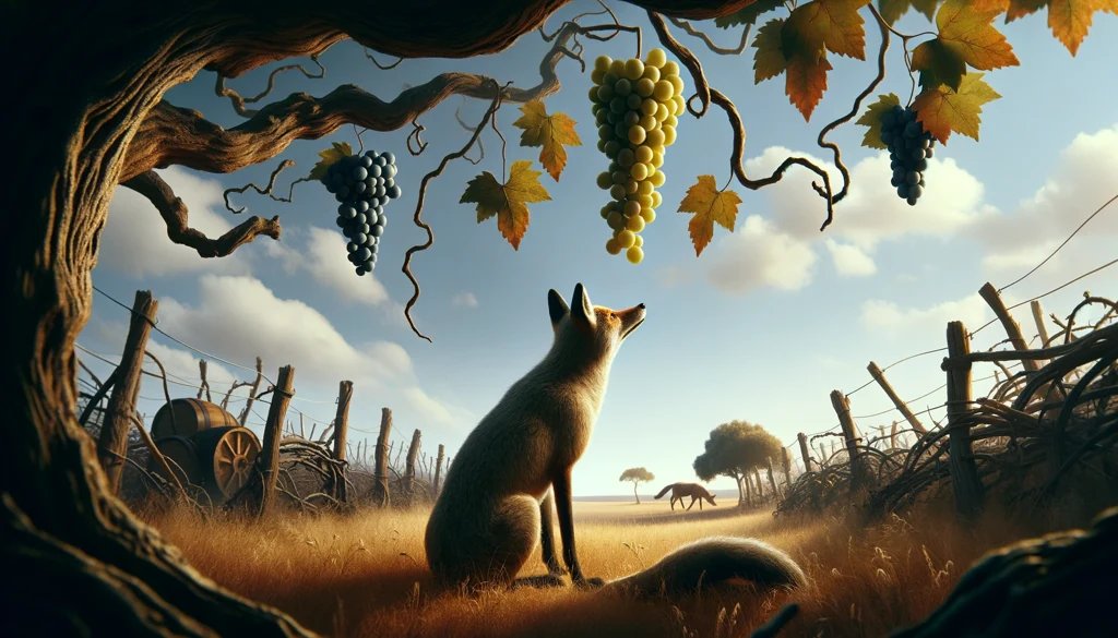 La Zorra y las Uvas: Resumen del Cuento