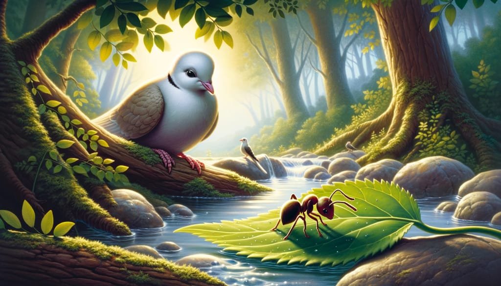 La Paloma y la Hormiga: Resumen y Análisis