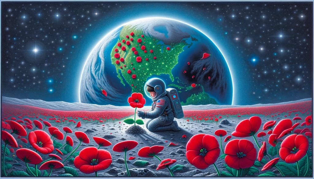 la luna roja resumen