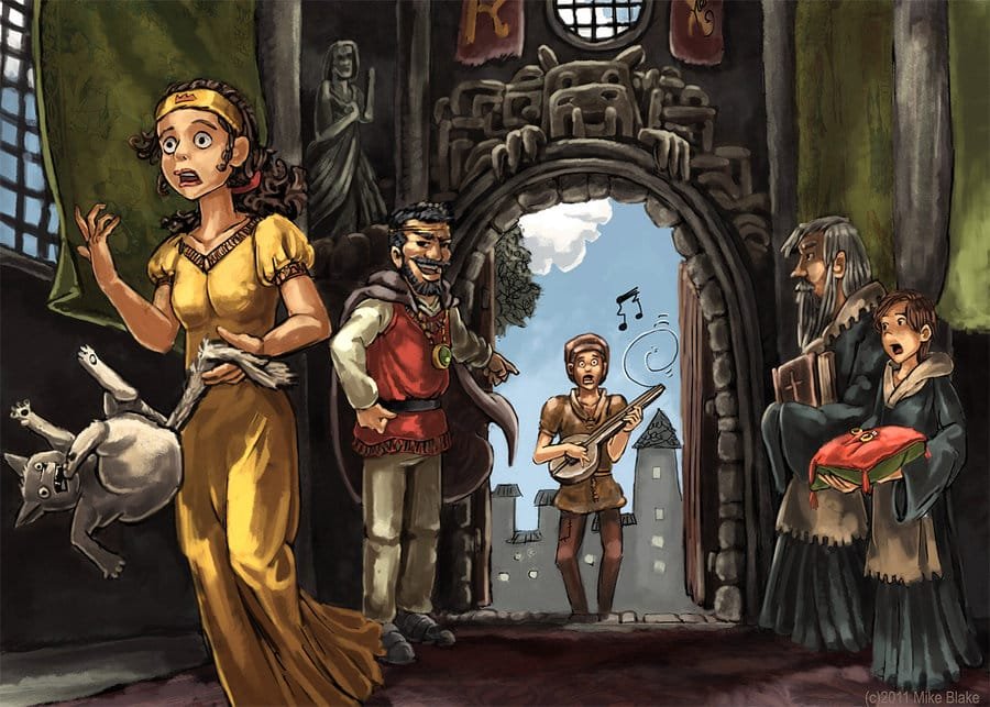 El Rey Pico de Tordo: Cuento Corto